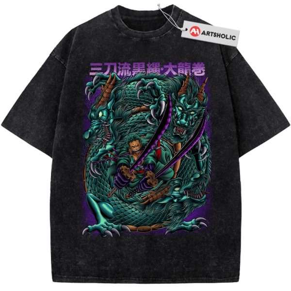 Roronoa Zoro Shirt, One Piece Shirt, Anime Shirt, Vintage Tee