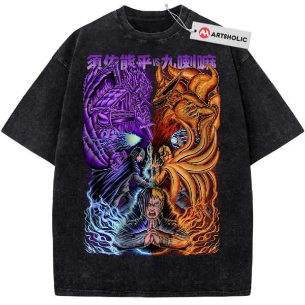 Sasuke Uchiha Shirt, Naruto Shirt, Anime Shirt, Vintage Tee