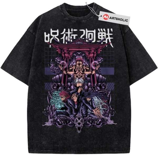 Sukuna Shirt, Satoru Gojo Shirt, Yuji Itadori Shirt, Jujutsu Kaisen Shirt, Anime Shirt, Vintage T-Shirt