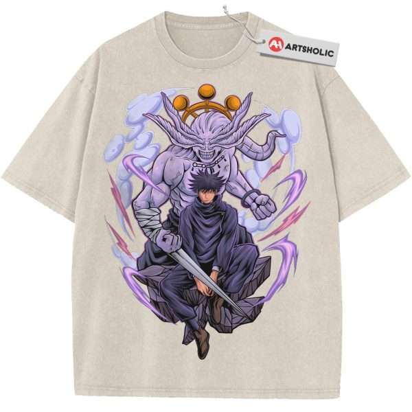 Megumi Fushiguro Shirt, Jujutsu Kaisen Shirt, Anime Shirt, Vintage T-Shirt