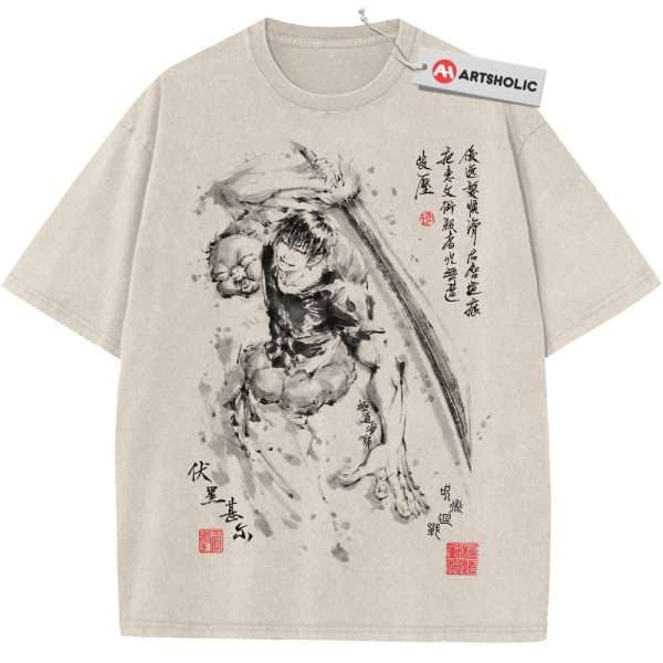 Toji Fushiguro Shirt, Jujutsu Kaisen Shirt, Anime Shirt, Vintage T-Shirt