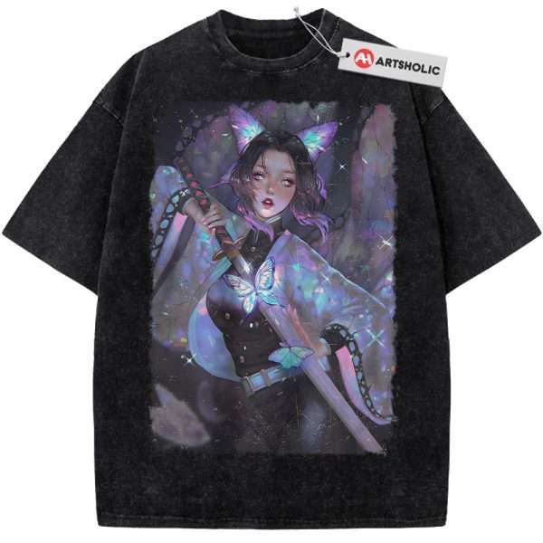 Shinobu Kocho Shirt, Demon Slayer Shirt, Anime Shirt, Vintage Tee