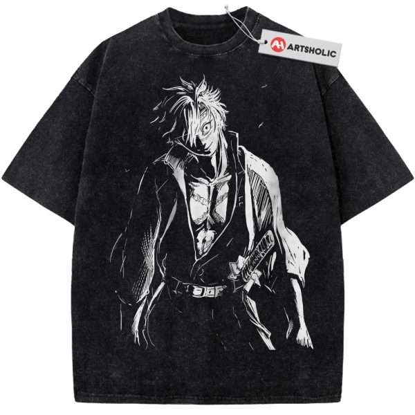 Sanemi Shinazugawa Shirt, Demon Slayer Shirt, Anime Shirt, Vintage Tee