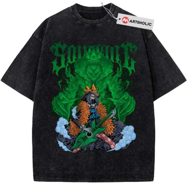 Brook Shirt, One Piece Shirt, Anime Shirt, Vintage Tee