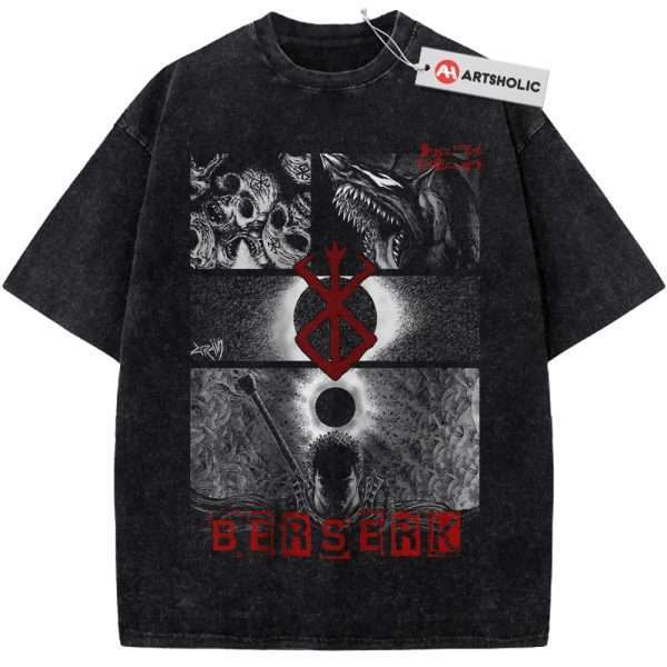 Guts Shirt, Berserk Shirt, Anime Shirt, Vintage Tee