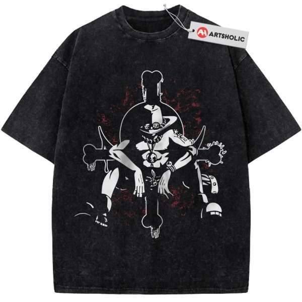 Portgas D Ace Shirt, One Piece Shirt, Anime Shirt, Vintage Tee