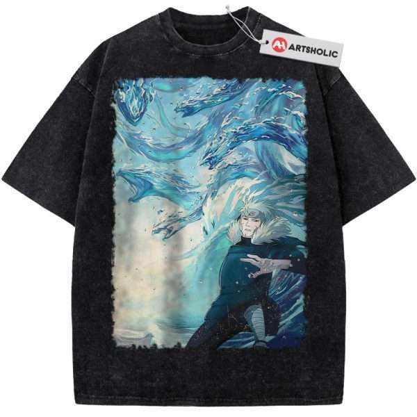 Tobirama Senju Shirt, Naruto Shirt, Anime Shirt, Vintage T-Shirt