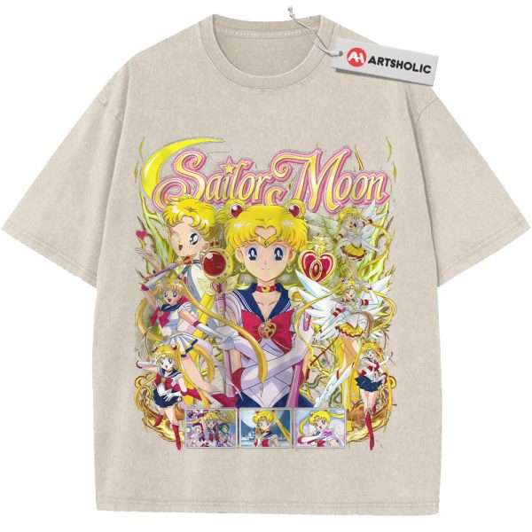 Usagi Tsukino Shirt, Sailor Moon Shirt, Anime Shirt, Vintage T-Shirt