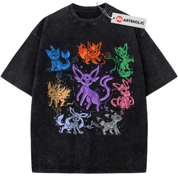 Eevee Evolution Shirt, Pokemon Shirt, Anime Shirt, Vintage Tee