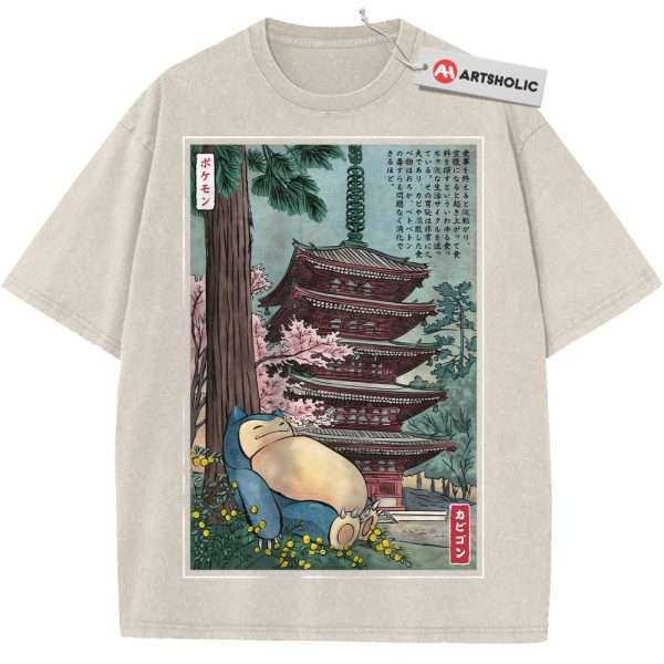 Snorlax Shirt, Pokemon Shirt, Anime Shirt, Vintage Tee