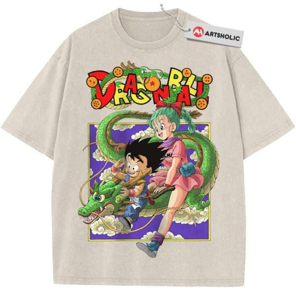 Son Goku Shirt, Bulma Shirt, Dragon Ball Shirt, DBZ Shirt, Anime Shirt, Vintage T-Shirt