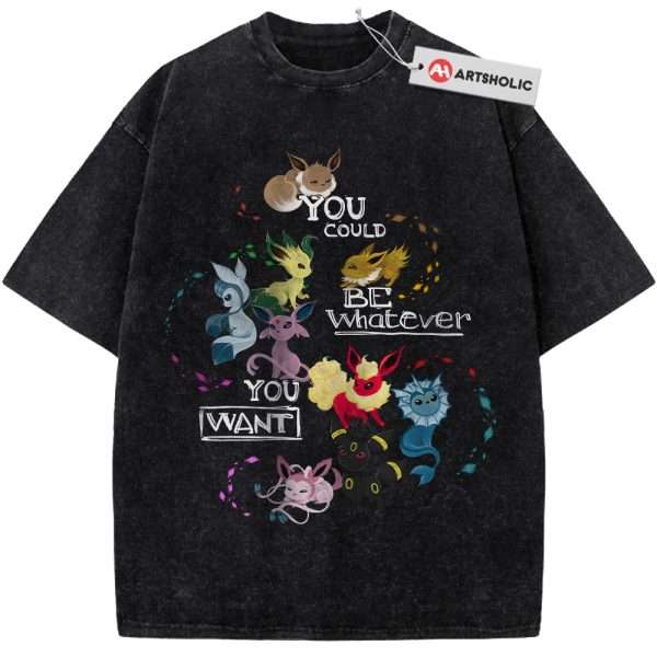 Eevee Shirt, Pokemon Shirt, Anime Shirt, Vintage Tee