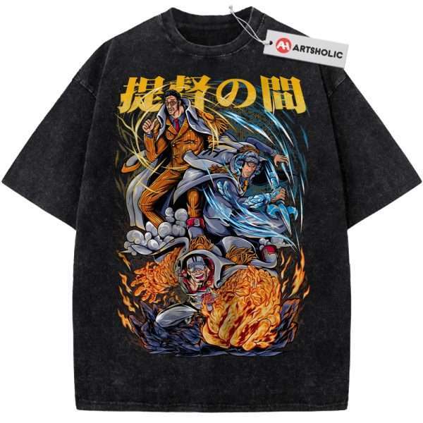 Admiral One Piece Shirt, Anime Shirt, Vintage Tee