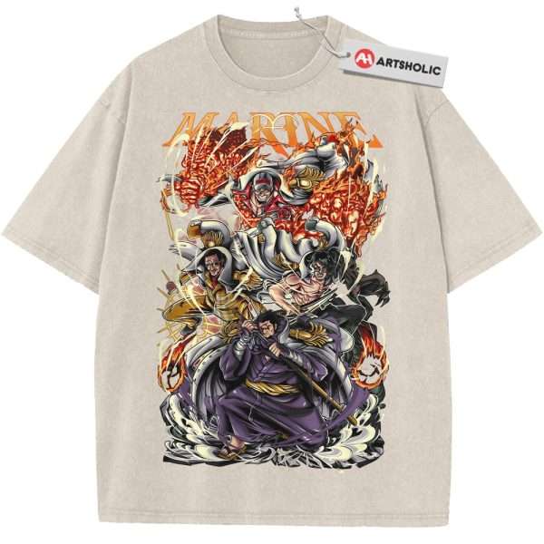 Admiral One Piece Shirt, Anime Shirt, Vintage Tee