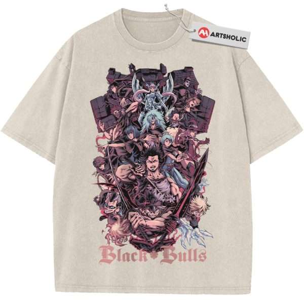 Black Bull - Black Clover Shirt, Anime Shirt, Vintage T-Shirt