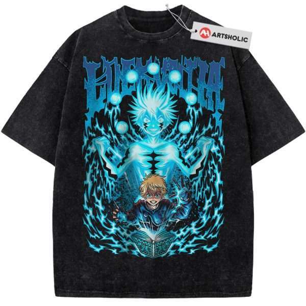 Luck Voltia Shirt, Black Clover Shirt, Anime Shirt, Vintage T-Shirt