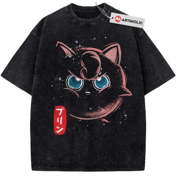 Jigglypuff Shirt, Pokemon Shirt, Anime Shirt, Vintage T-Shirt