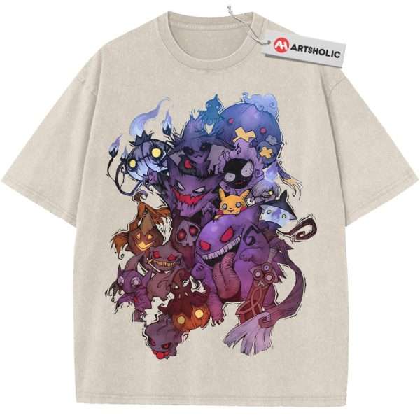 Halloween Pokemon Shirt, Anime Shirt, Vintage T-Shirt