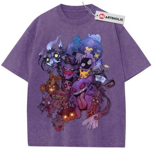 Halloween Pokemon Shirt, Anime Shirt, Vintage T-Shirt