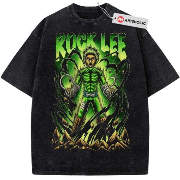 Rock Lee Shirt, Naruto Shirt, Anime Shirt, Vintage Tee