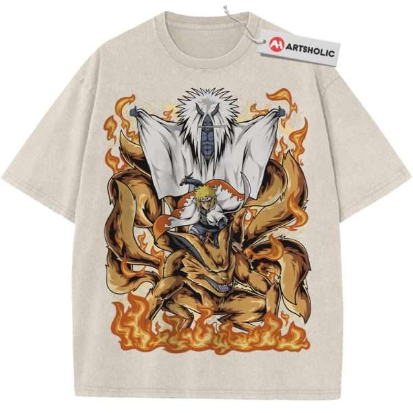 Minato Namikaze Shirt, Naruto Shirt, Anime Shirt, Vintage Tee
