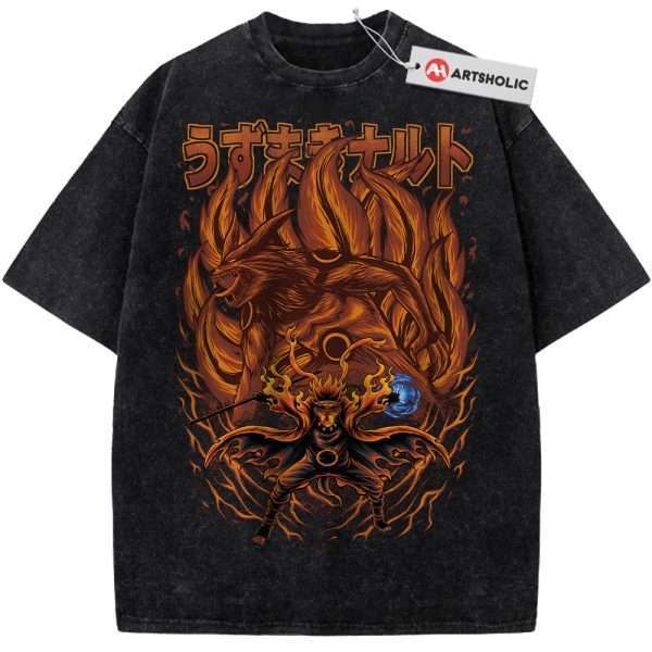 Kurama Shirt, Naruto Shirt, Anime Shirt, Vintage T-Shirt