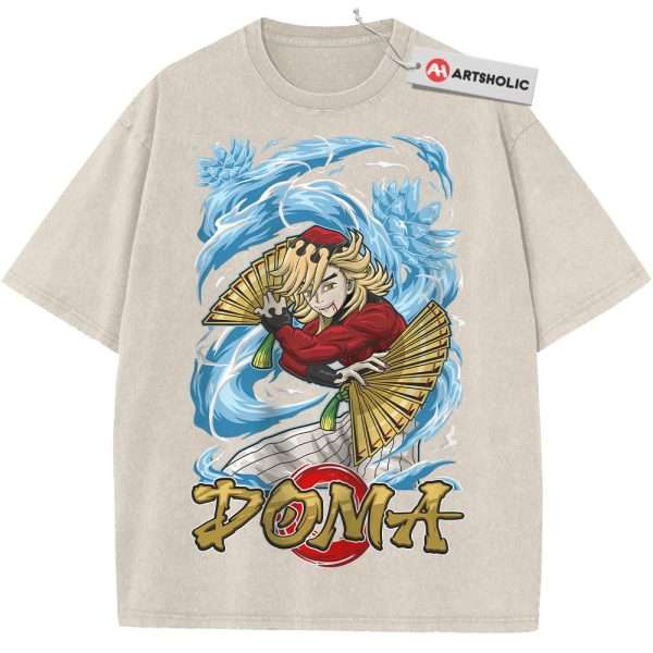 Doma Shirt, Demon Slayer Shirt, Anime Shirt, Vintage T-Shirt