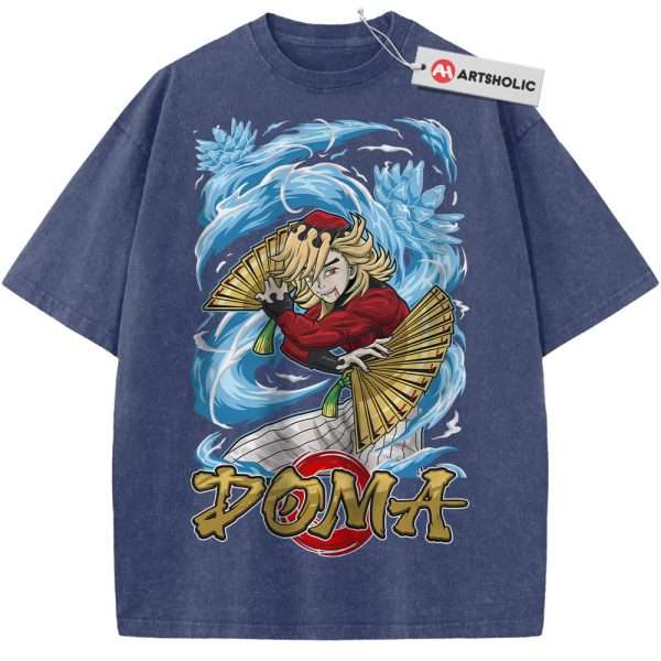 Doma Shirt, Demon Slayer Shirt, Anime Shirt, Vintage T-Shirt