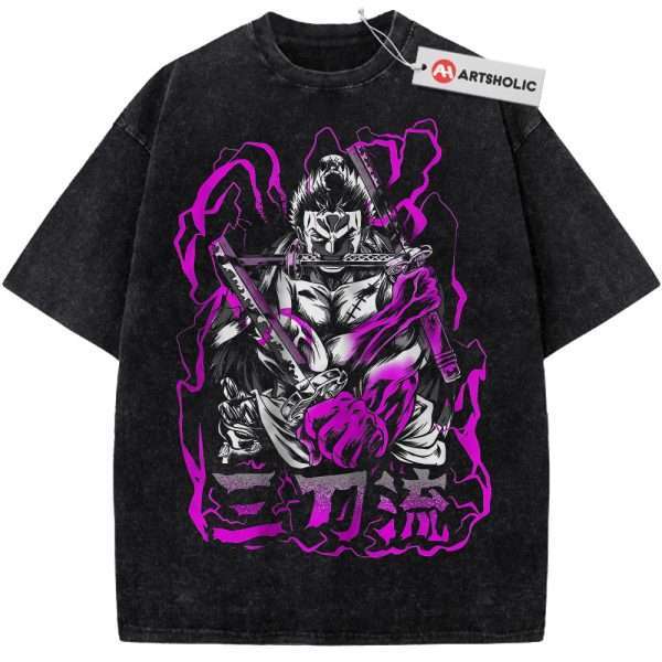 Roronoa Zoro Shirt, One Piece Shirt, Anime Shirt, Vintage Tee