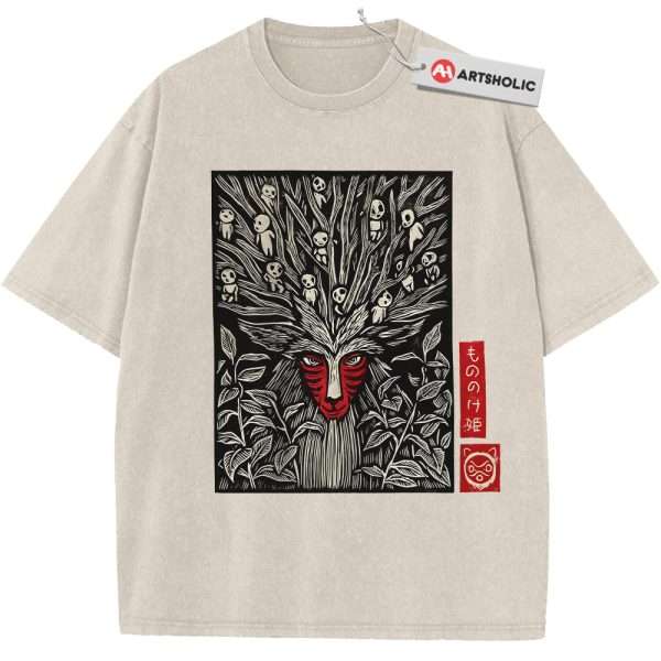 Princess Mononoke Shirt, Studio Ghibli Shirt, Anime Shirt, Vintage Tee