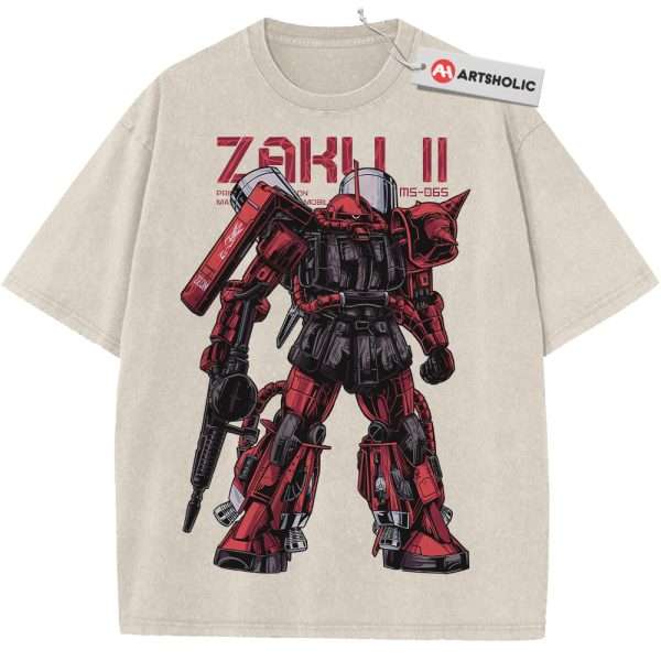 MS-06S Zaku II Shirt, The Gundam Shirt, Anime Shirt, Vintage Tee