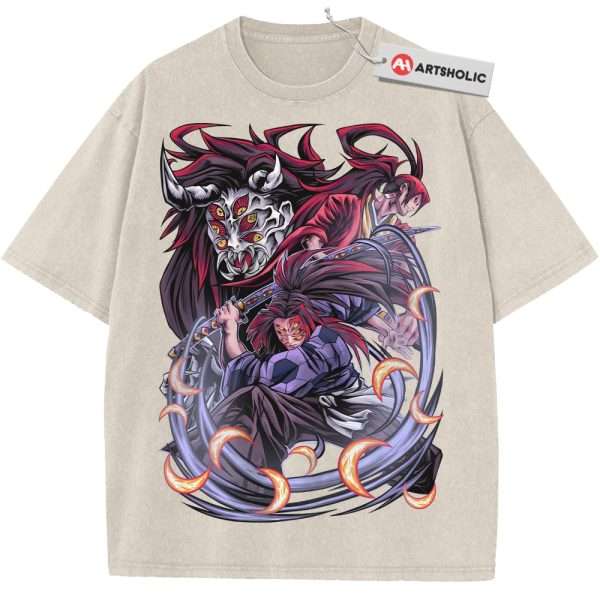 Kokushibo Shirt, Demon Slayer Shirt, Anime Shirt, Vintage T-Shirt