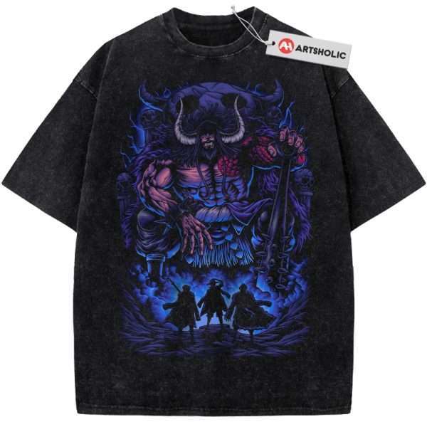Kaido vs Worst Generation Shirt, One Piece Shirt, Anime Shirt, Vintage T-Shirt