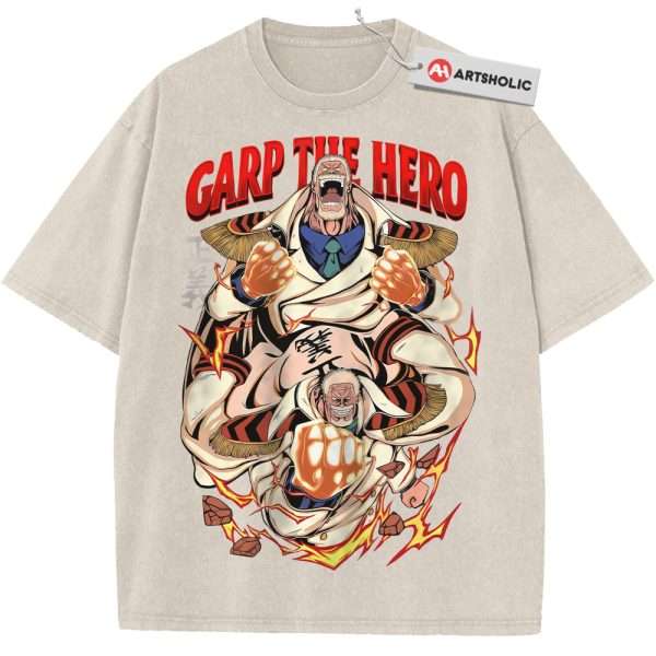 Monkey D Garp Shirt, One Piece Shirt, Anime Shirt, Vintage T-Shirt