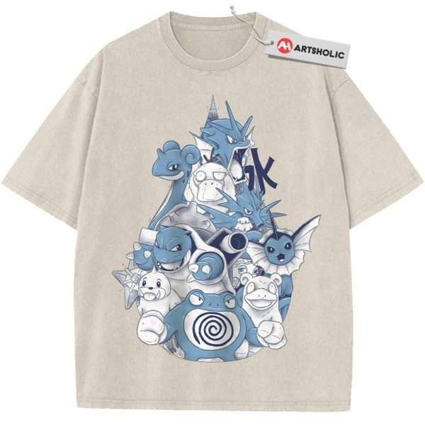 Water Class Pokemon Shirt, Anime Shirt, Vintage T-Shirt
