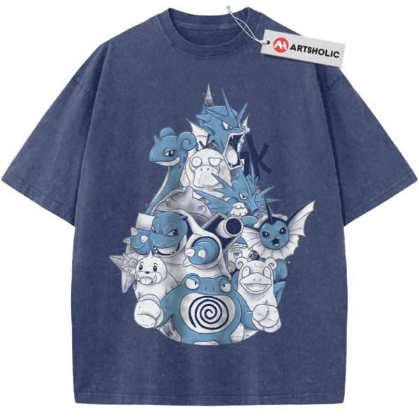 Water Class Pokemon Shirt, Anime Shirt, Vintage T-Shirt