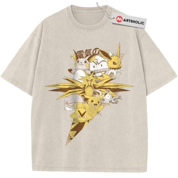 Electric Class Pokemon Shirt, Anime Shirt, Vintage T-Shirt