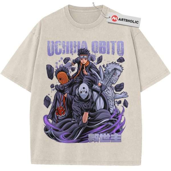 Obito Uchiha Shirt, Naruto Shirt, Anime Shirt, Vintage Tee