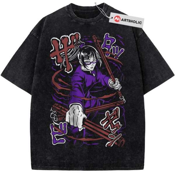 Maki Zenin Shirt, Jujutsu Kaisen Shirt, Anime Shirt, Vintage Tee