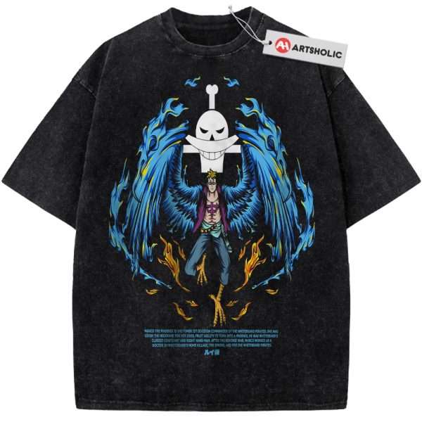 Marco Shirt, One Piece Shirt, Anime Shirt, Vintage Tee