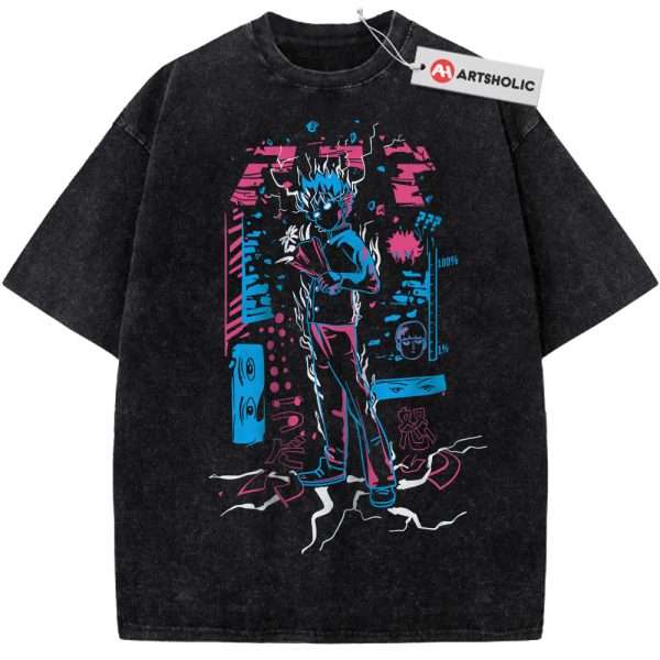 Shigeo Kageyama Shirt, Mob Psycho 100 Shirt, Anime Shirt, Vintage T-Shirt