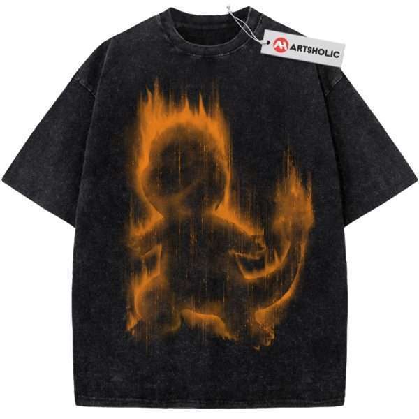 Charmander Shirt, Pokemon Shirt, Anime Shirt, Vintage Tee