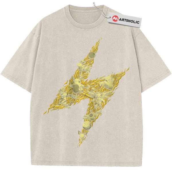 Electric-Type Pokemon Shirt, Anime Shirt, Vintage Tee