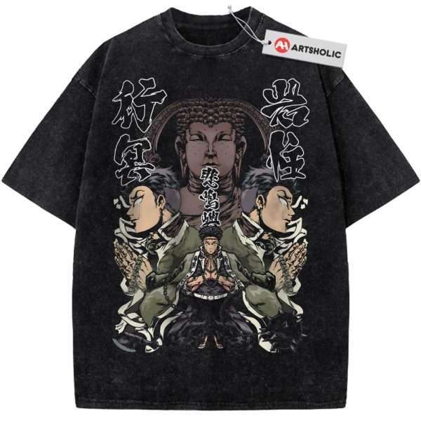 Gyomei Himejima Shirt, Demon Slayer Shirt, Anime Shirt, Vintage T-Shirt