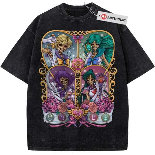 Skull Sailor Moon Shirt, Anime Shirt, Vintage T-Shirt