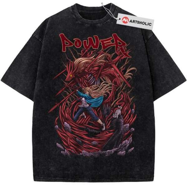 Power Shirt, Chainsaw Man Shirt, Anime Shirt, Vintage T-Shirt
