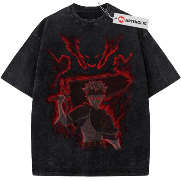 Asta Shirt, Black Clover Shirt, Anime Shirt, Vintage T-Shirt