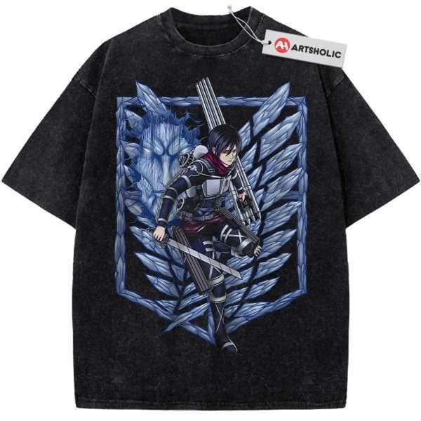 Mikasa Ackerman Shirt, Attack On Titan Shirt, AOT Shirt, Anime Shirt, Vintage T-Shirt