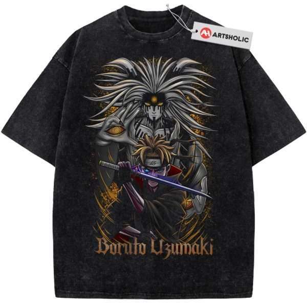 Momoshiki Shirt, Boruto Shirt, Naruto Shirt, Anime Shirt, Vintage T-Shirt