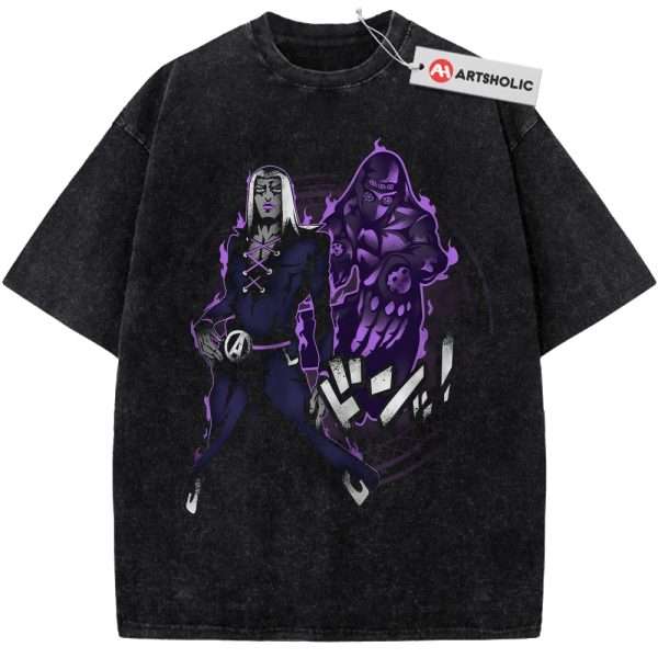 Leone Abbacchio Shirt, JoJo's Bizarre Adventure Shirt, Anime Shirt, Vintage T-Shirt